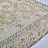 Anatolian Oushak wool rug, reference 3558
