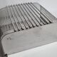 Chromed steel industrial wall paper basket, 60s
