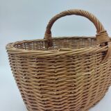 Vintage wicker basket