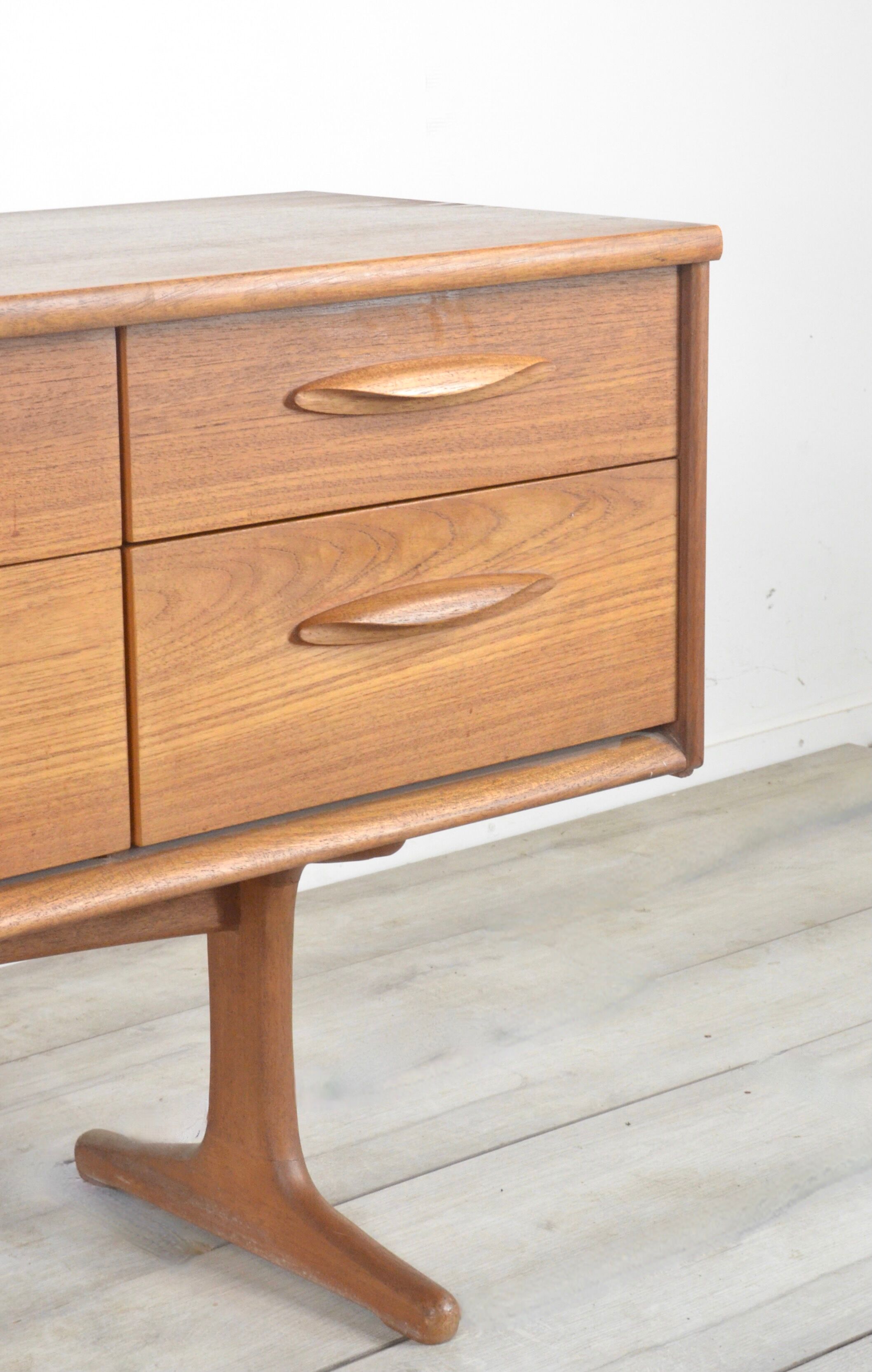 Midcentury teak sideboard / dresser by frank guille for austinsuite