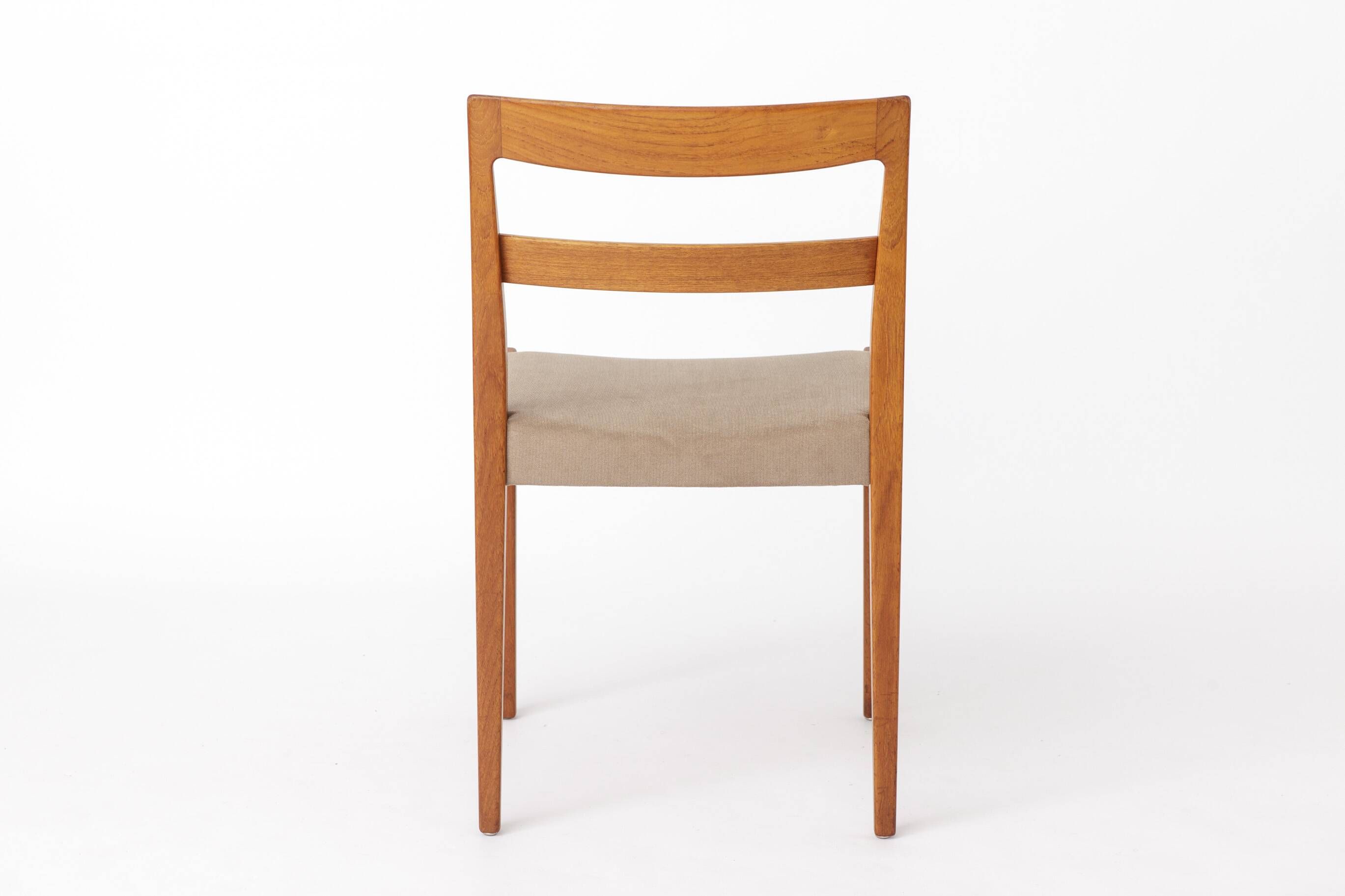2 of 8 Garmi Dining Chairs by Nils Jonsson for Troeds, 1960s Swedish Teak
