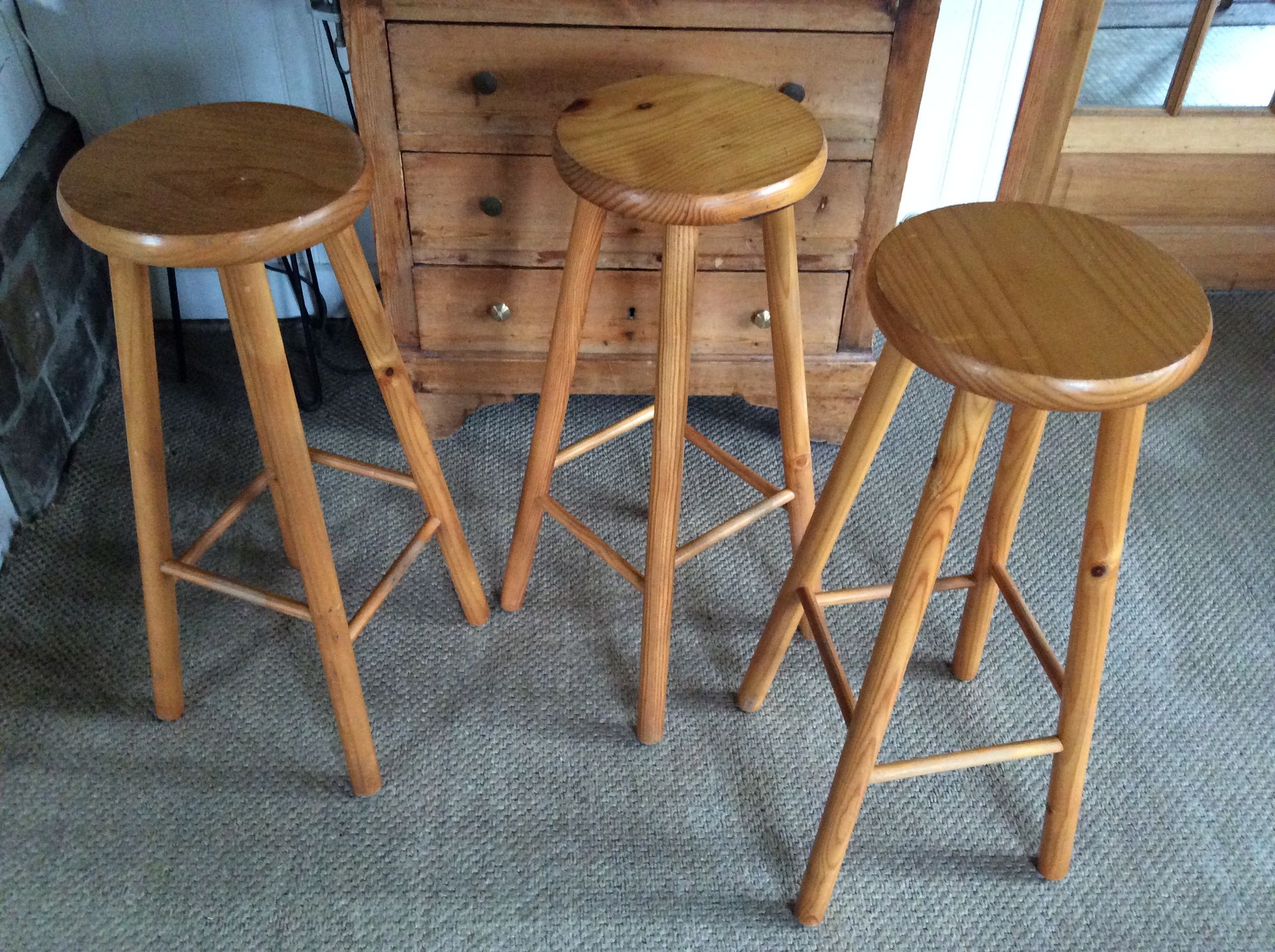 3 tabourets de bar