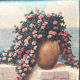 Peinture à l’huile fleurs
