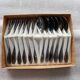Vintage set of 12 cutlery in original box