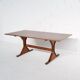 Table haute palissandre Gianfranco Frattini années 50' Bernini éditeur