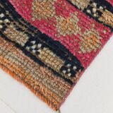 2x10 Pink Red Oriental Vintage Runner Rug