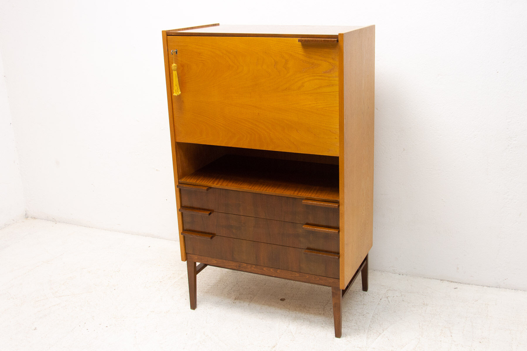 Vintage bar cabinet by František Mezulánik, 1970´s, Czechoslovakia
