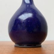 Minimalist mid-century pottery vase by BKW Böttger Keramik Wandsbek, Hamburg, Germany, 1960s.