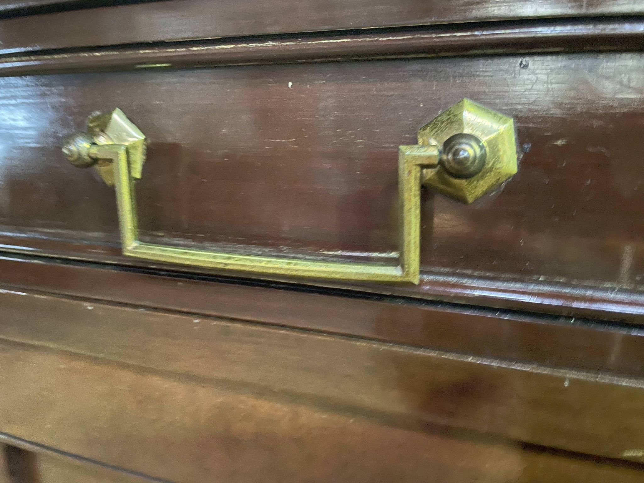 Enfilade en acajou de style Louis XVI