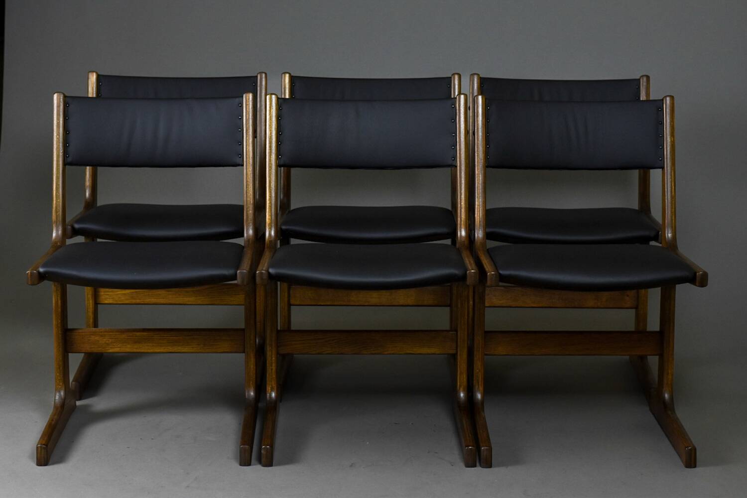 Set of 6 Farstrup Dining Chairs, Denmark, 1960s – Rosewood & Italian L
