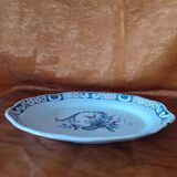 Old earthenware dish