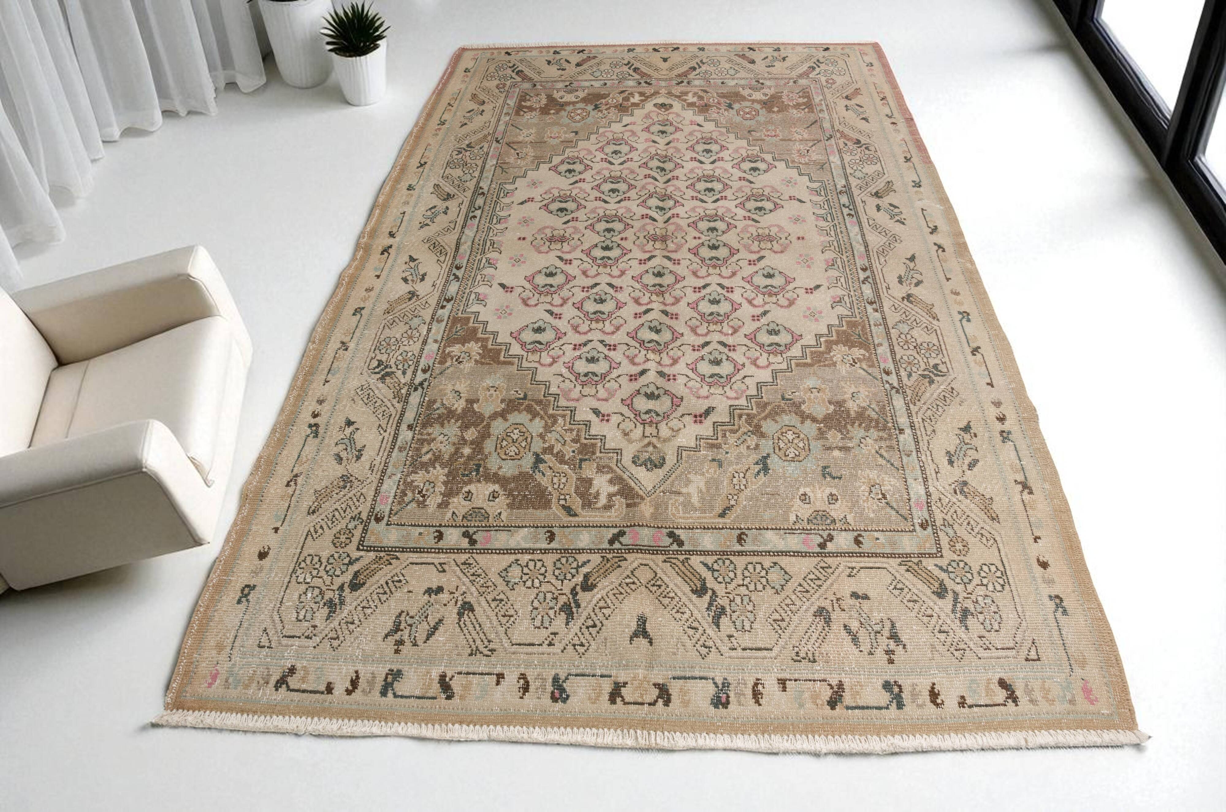 Anatolian Ethnic Vintage Floor Carpet sku-v811