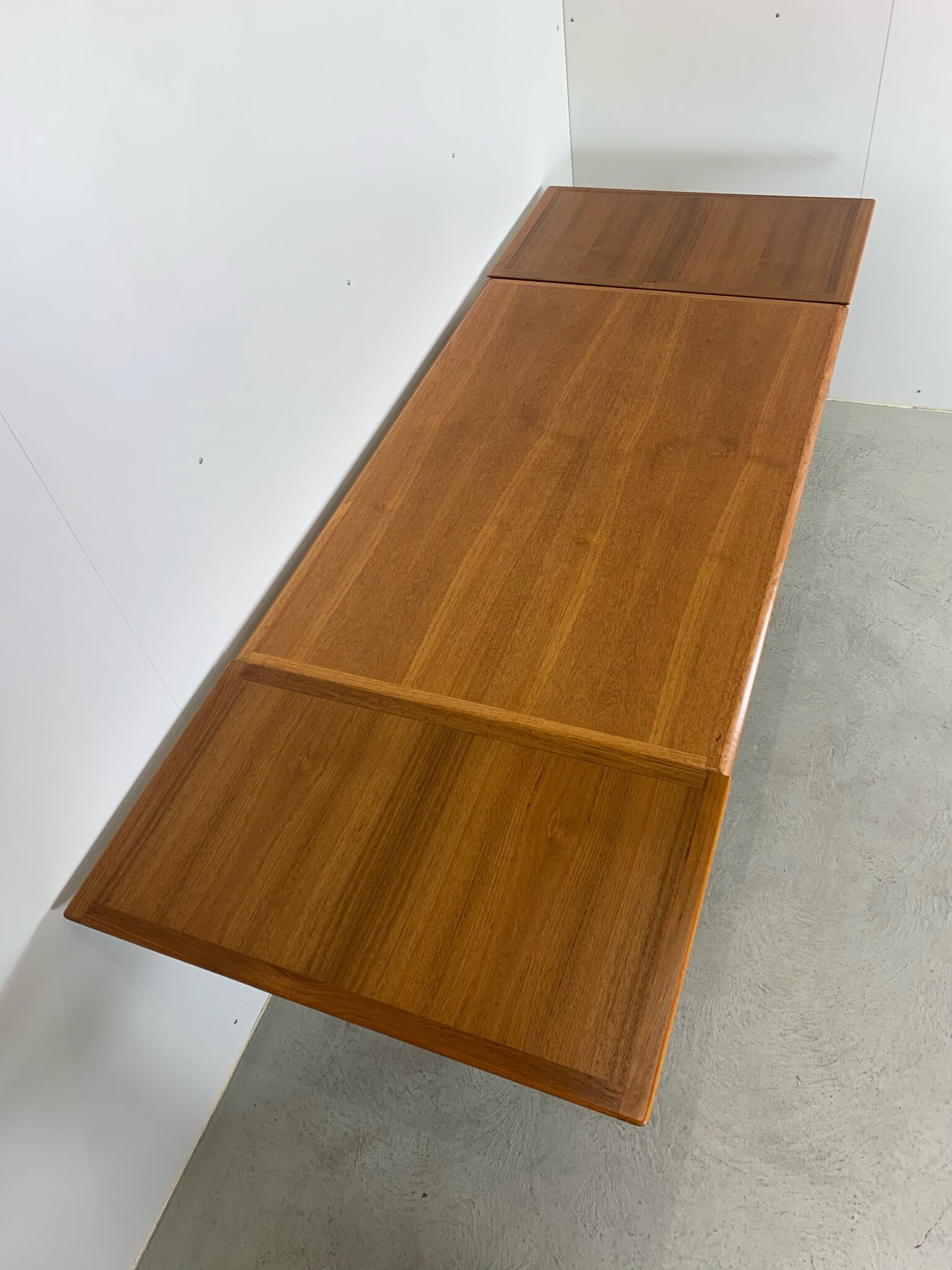 Teak dining table by Kai Kristiansen for FM Mobler, 1960s