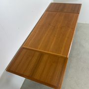 Teak dining table by Kai Kristiansen for FM Mobler, 1960s