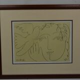 Picasso "woman with a dove"