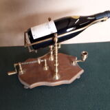 Brass bottle holder