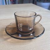 Set of vintage Spanish Duralex coffee cups