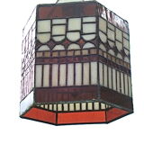 Tiffany Art Nouveau hanging lamp