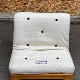 Canapé futon scandinave convertible lit une place 95x180cm