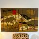 Aubusson tapestry model "Calypso" by René FUMERON for R. FOUR