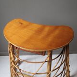 Vintage rattan dressing table