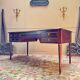 Louis XVI style double-sided mahogany desk, 19th century