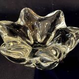 Cendrier ou vide-poche en cristalde baccarat forme elegante