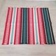 Set of 6 Catalan fabric napkins 48 x 42 cm red black green white