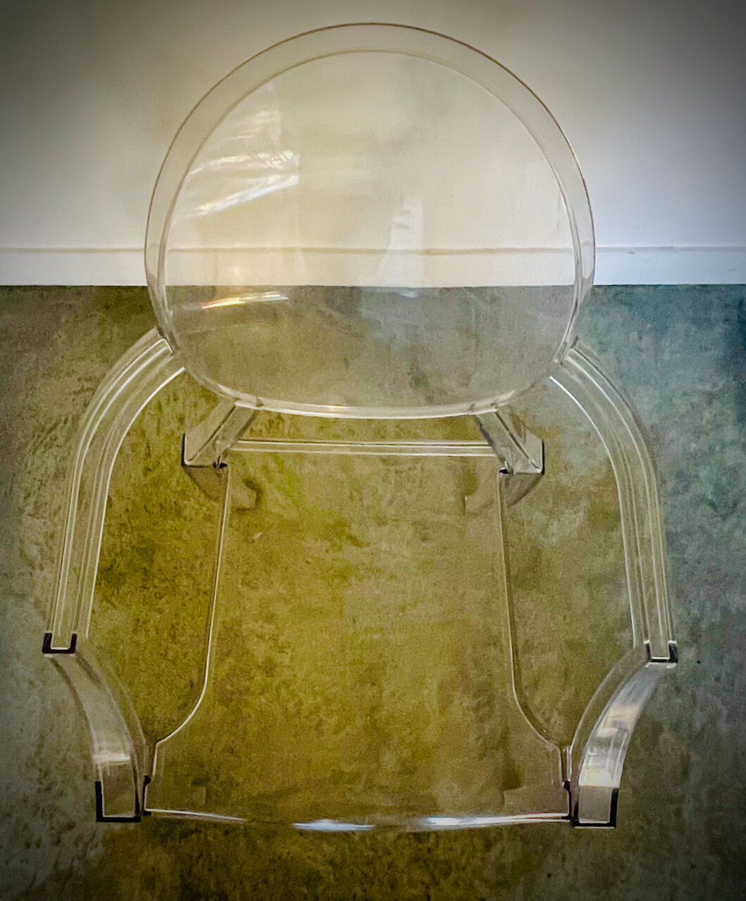 3 Louis Ghost armchairs by Philippe Starck