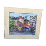 Gouache signed Robert the Shepherd (1905-1972)