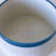 Plat rond Wedgwood "Blue Pacific" Made in England Vintage 70's