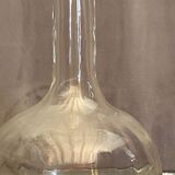 Carafe en cristal subtilement côtelé XIXe Napoléon III
