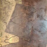 Coffee table signed Jean Jacques ARGUEYROLLES