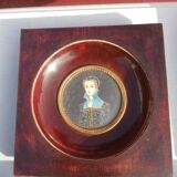 Miniature lady middle XlXth