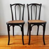 Paire de chaises bistrot Thonet N°56