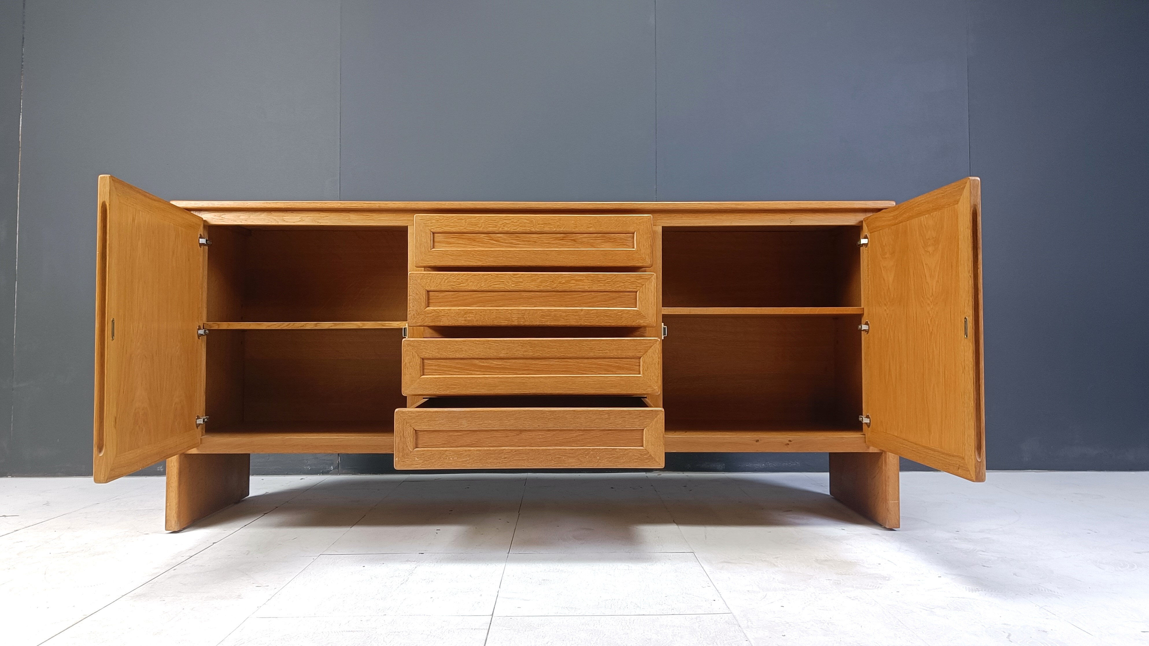 Vintage oak sideboard, 1960s