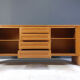 Buffet en chêne vintage, années 1960