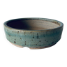 Pierced glazed stoneware cup