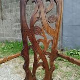 Art Nouveau armchair