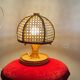 Vintage rattan lamp
