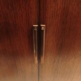 Mid-century audio cabinet with sliding door