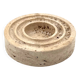 Travertine vide poche / ashtray, Cerri Nestore, Italy, 1970s