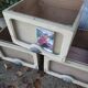 Set of three drawers