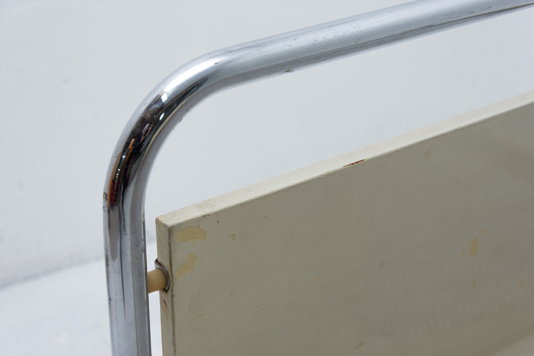 Tubular steel bed by Slezák, 1930´s, Czechoslovakia