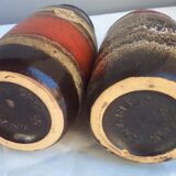 Deux vases Scheurich West Germany, années 60