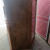 Corner TV cabinet in solid cherry