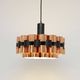 Copper lamp by Wener Schou for Coronell Elektro, 1970s