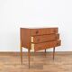 Commode en teck de Hans Hawig Möbler années 1960.