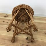 Wicker/rattan, 46cm height