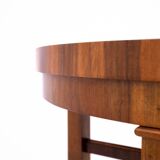 Art Deco round table from the 1940s, Poland